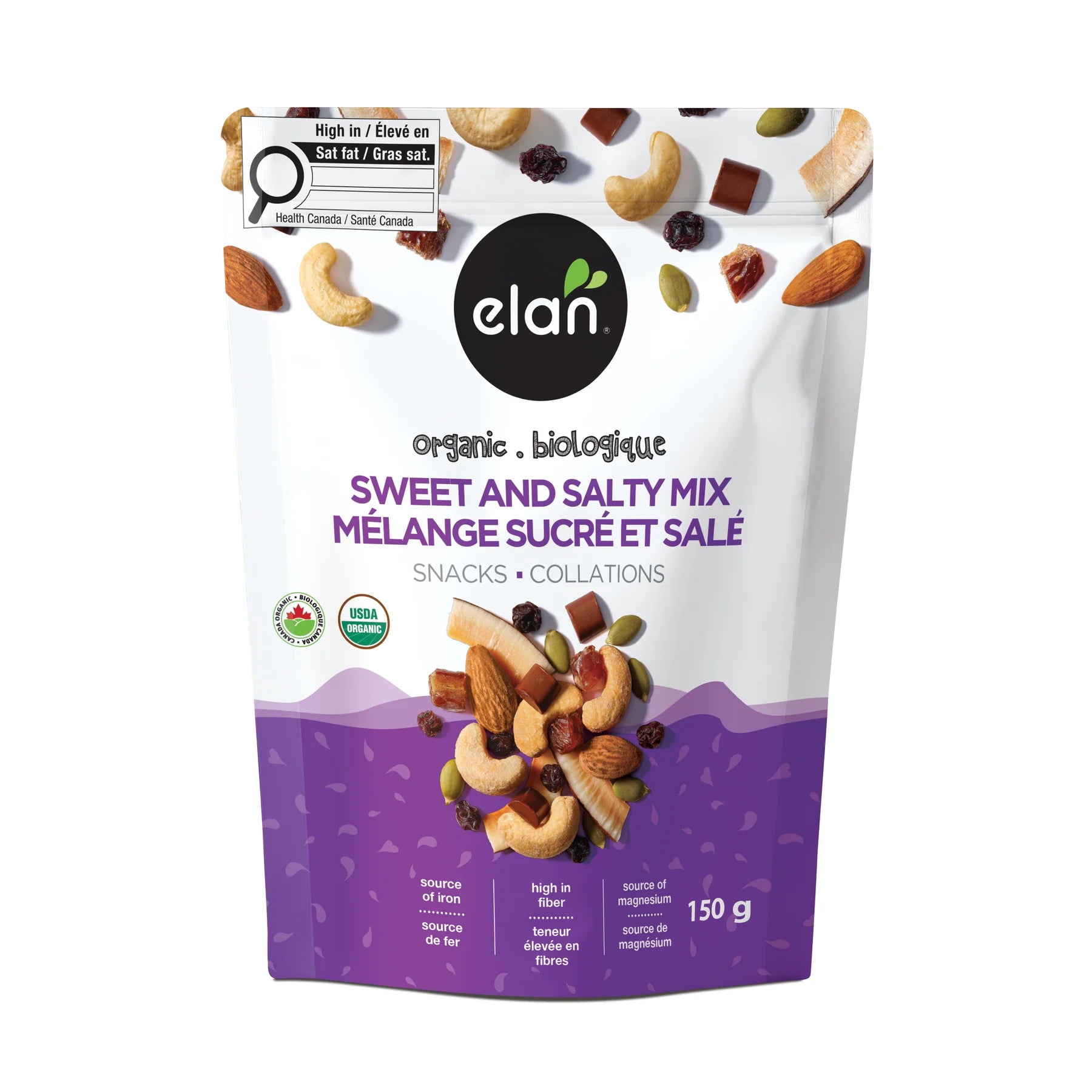 Elan Organic Sweet and Salty Mix 150g image