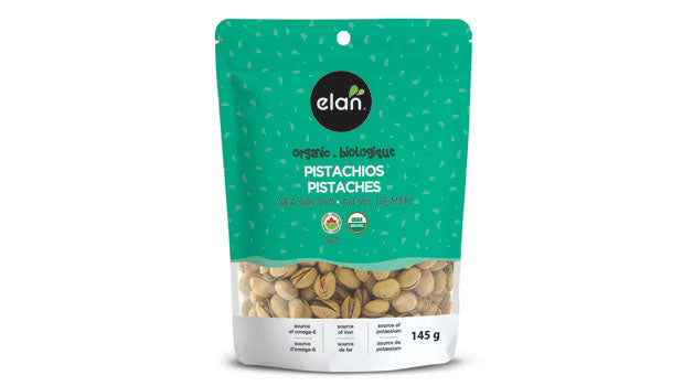 Elan Organic Sea Salted Pistachios 145g image