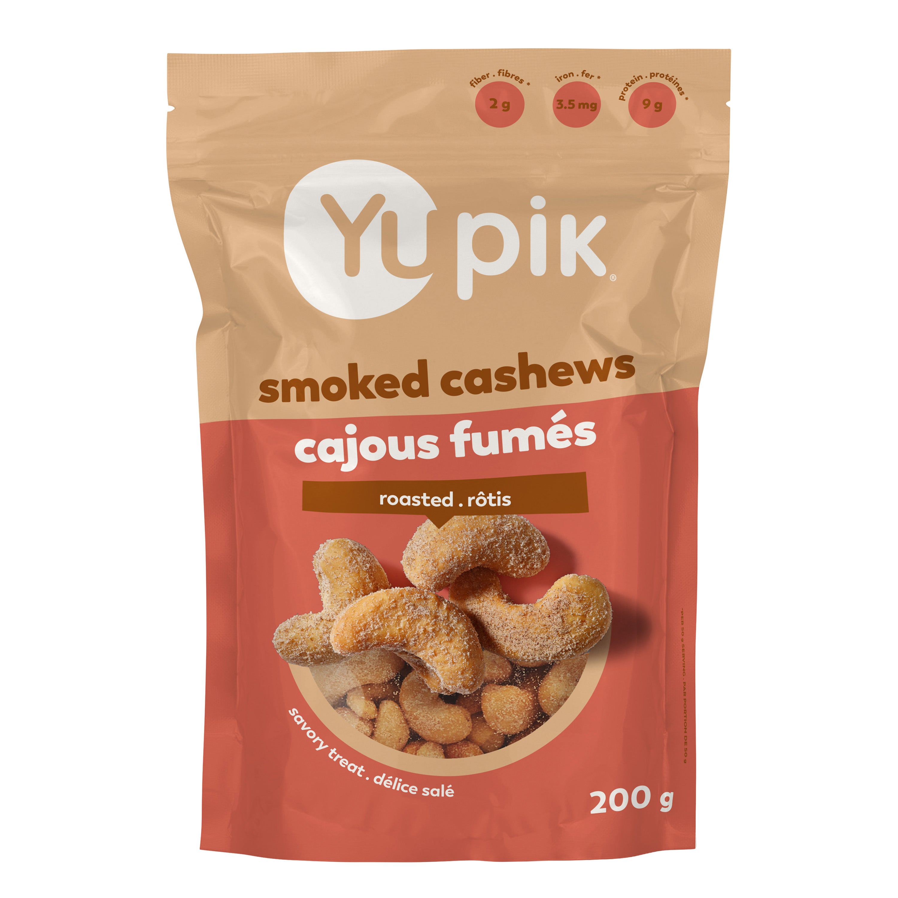 Yupik Smoked Cashews 200g image