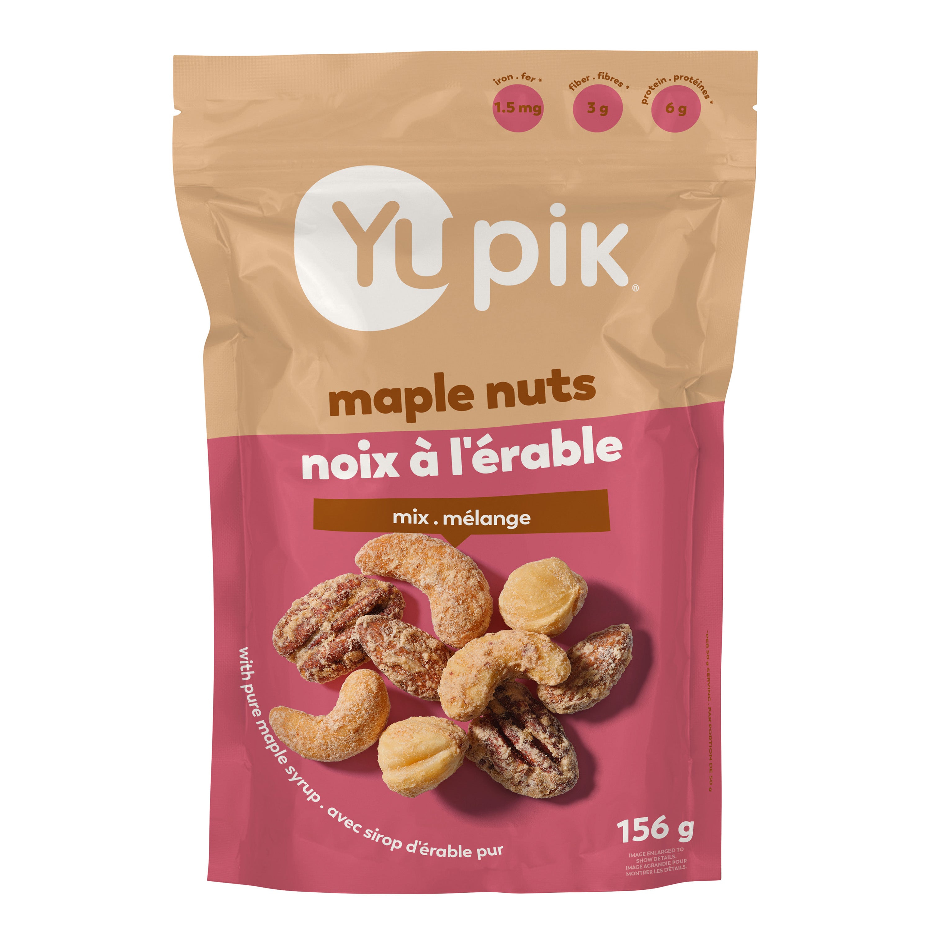 Yupik Mixed Maple Nuts 156g image
