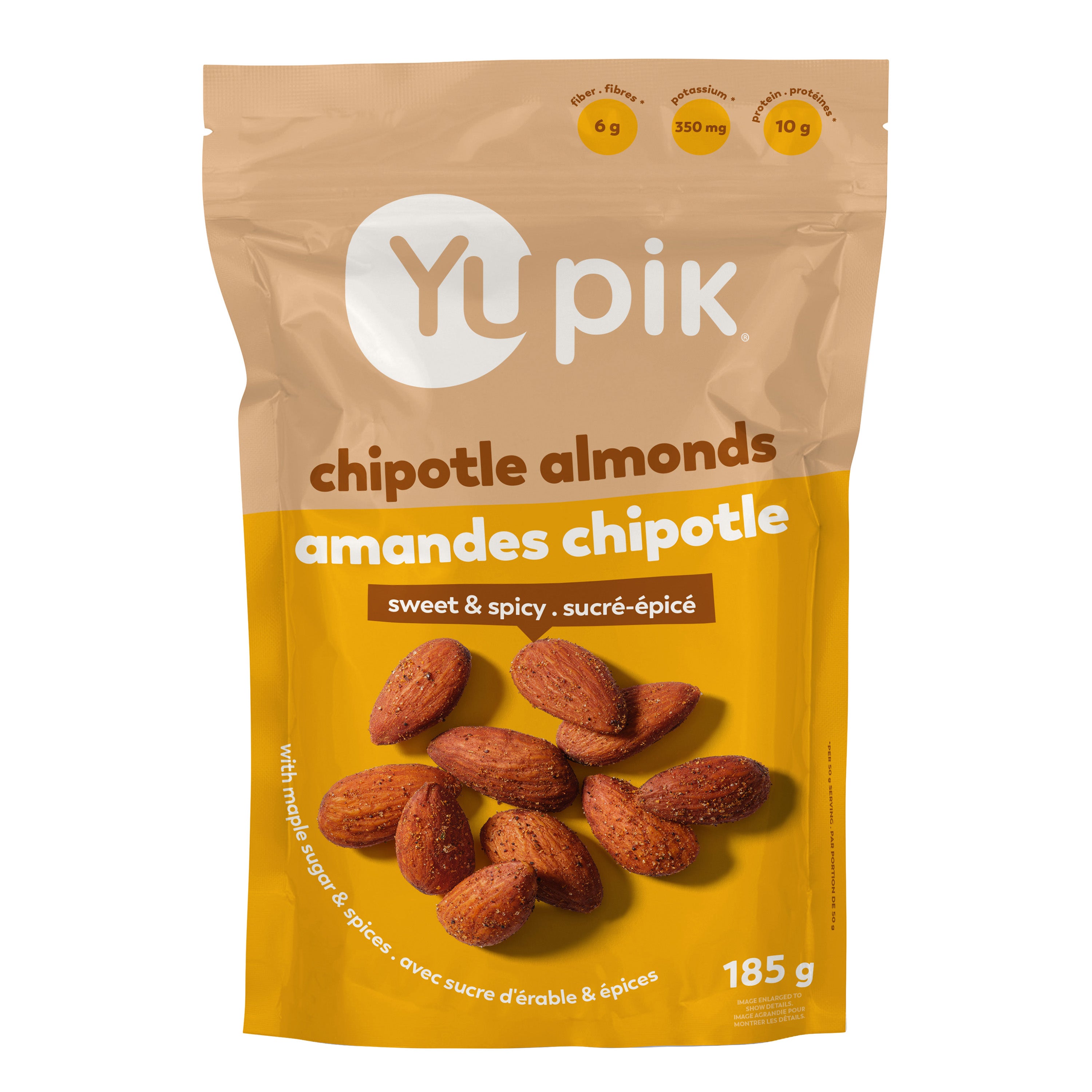 Yupik Maple Chipotle Almonds 185g image