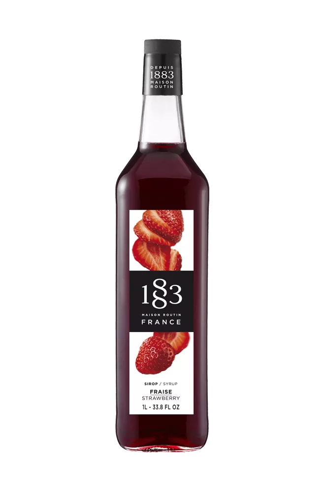 1883 Strawberry Syrup 1L image
