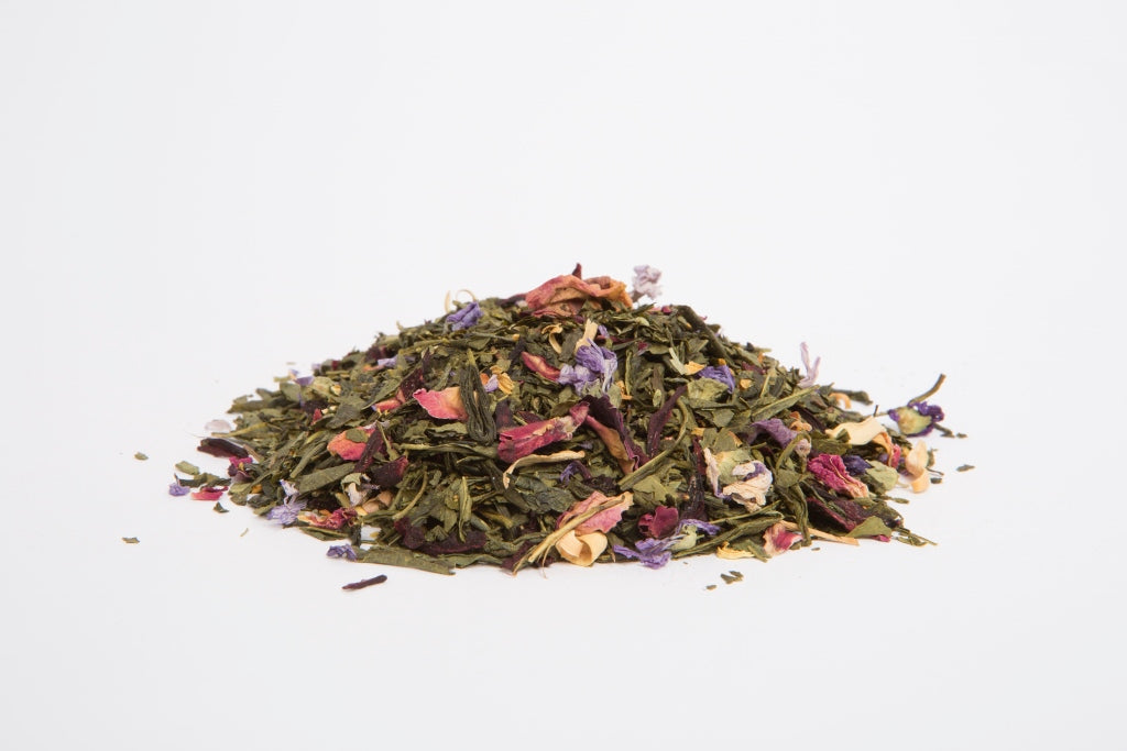 Sencha green tea “Flowers of Paradise” image